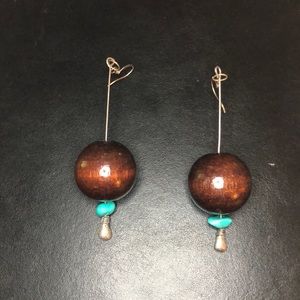 Artisan dangle earrings